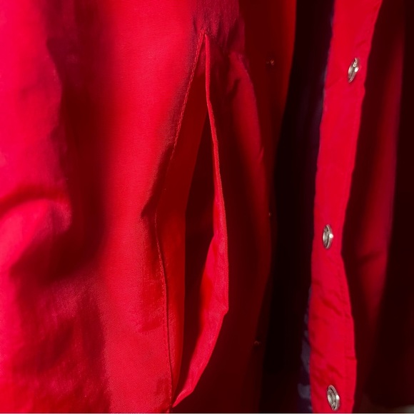 Macys Thanksgiving Day Parade Red Jacket Performance Team Bomber Coat Sz M - Picture 4 of 6